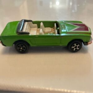 Playart 1965 Ford Mustang Green Toy Convertible Car